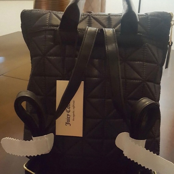 NWT Juicy Couture Quilted Mini Backpack - Picture 4 of 4